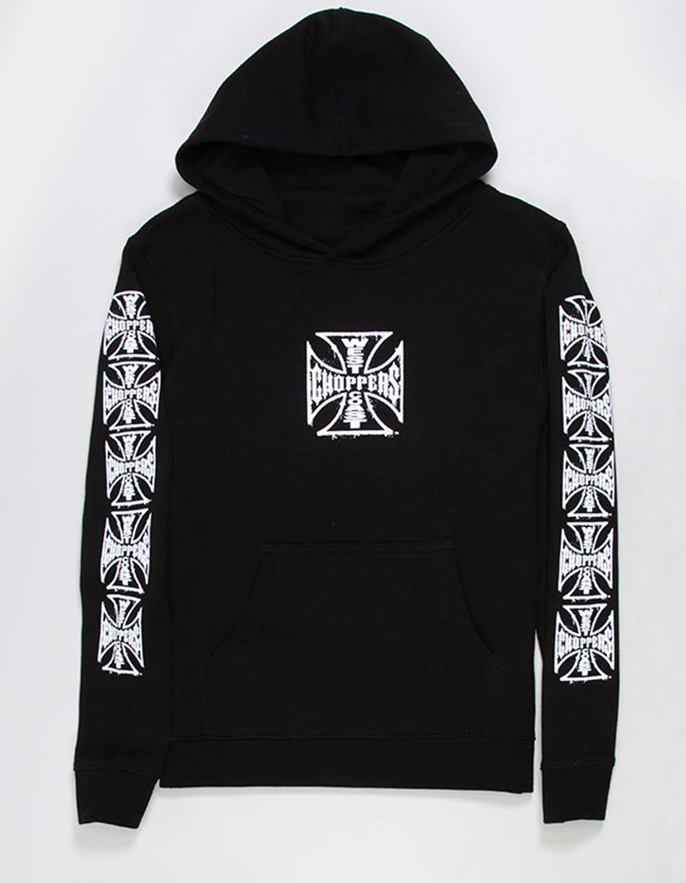 WEST COAST CHOPPERS Core Logo Boys Hoodie - BLACK