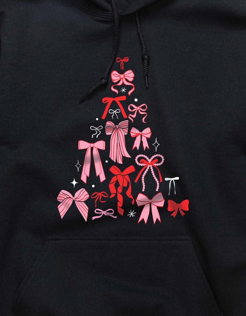 TREE Ribbon Season Unisex Hoodie - BLACK