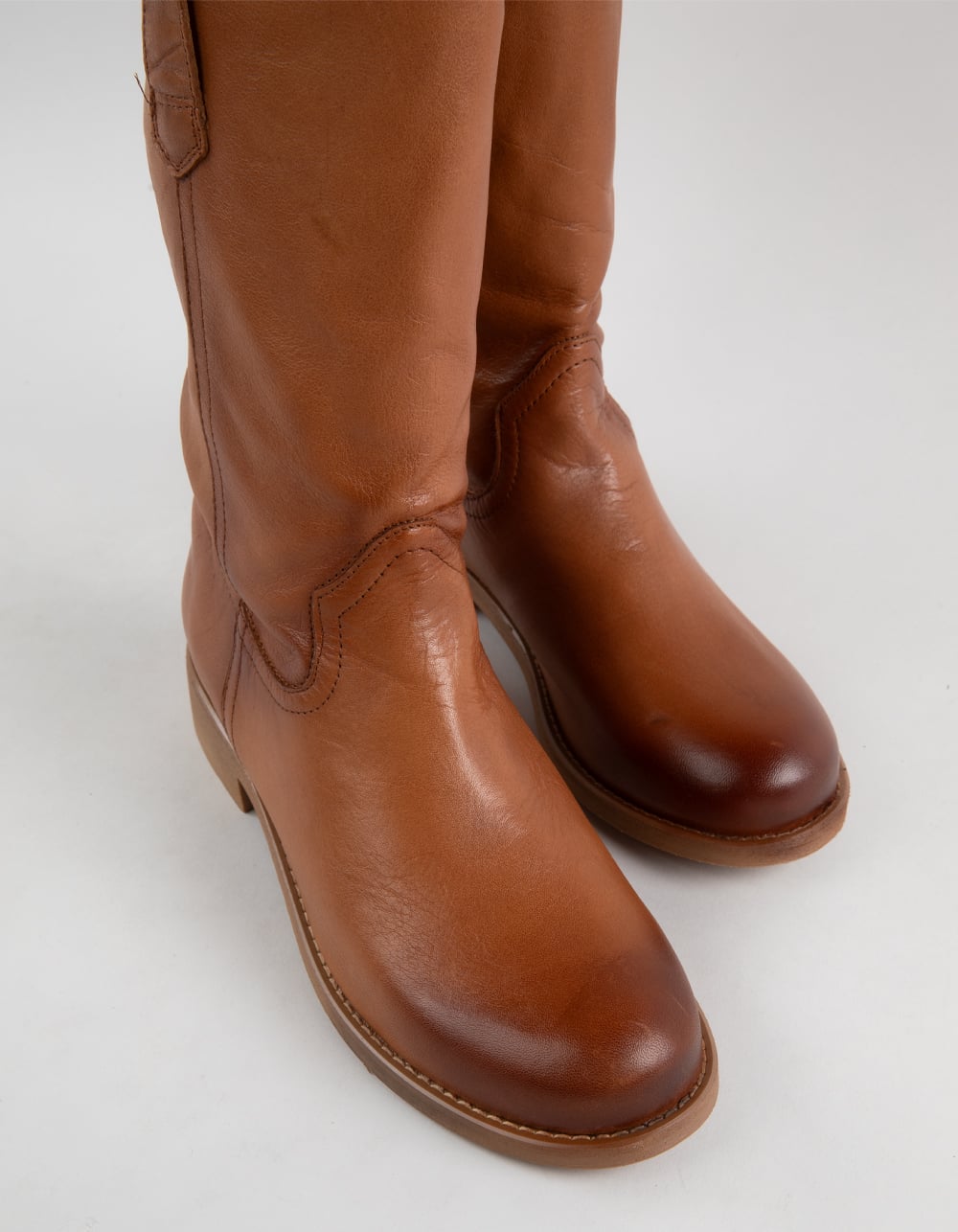 STEVE MADDEN Ruben Womens Boots - COGNAC