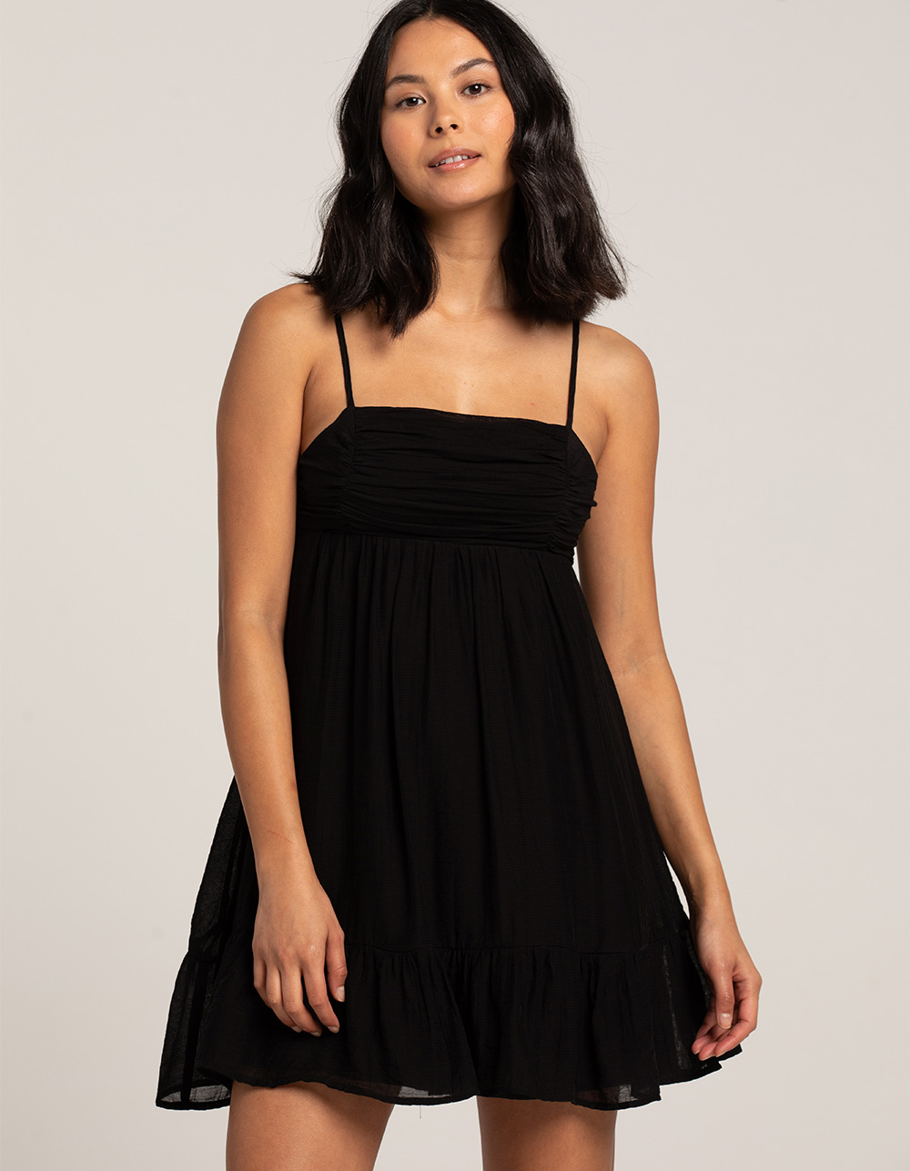 RSQ Womens Texture Short Dress - BLACK | Tillys