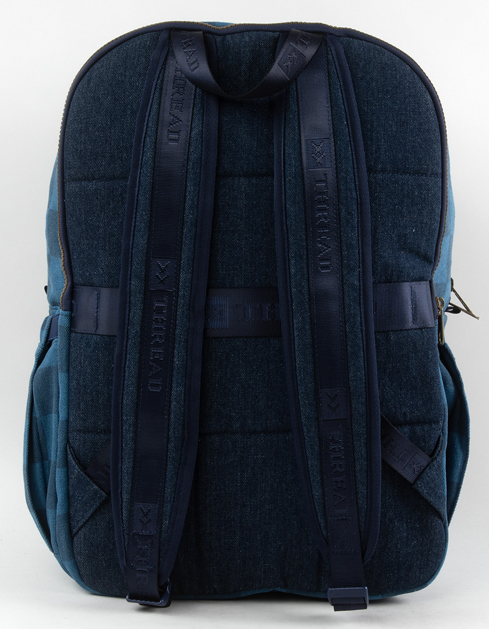 THREAD Denim Check Backpack - DENIM