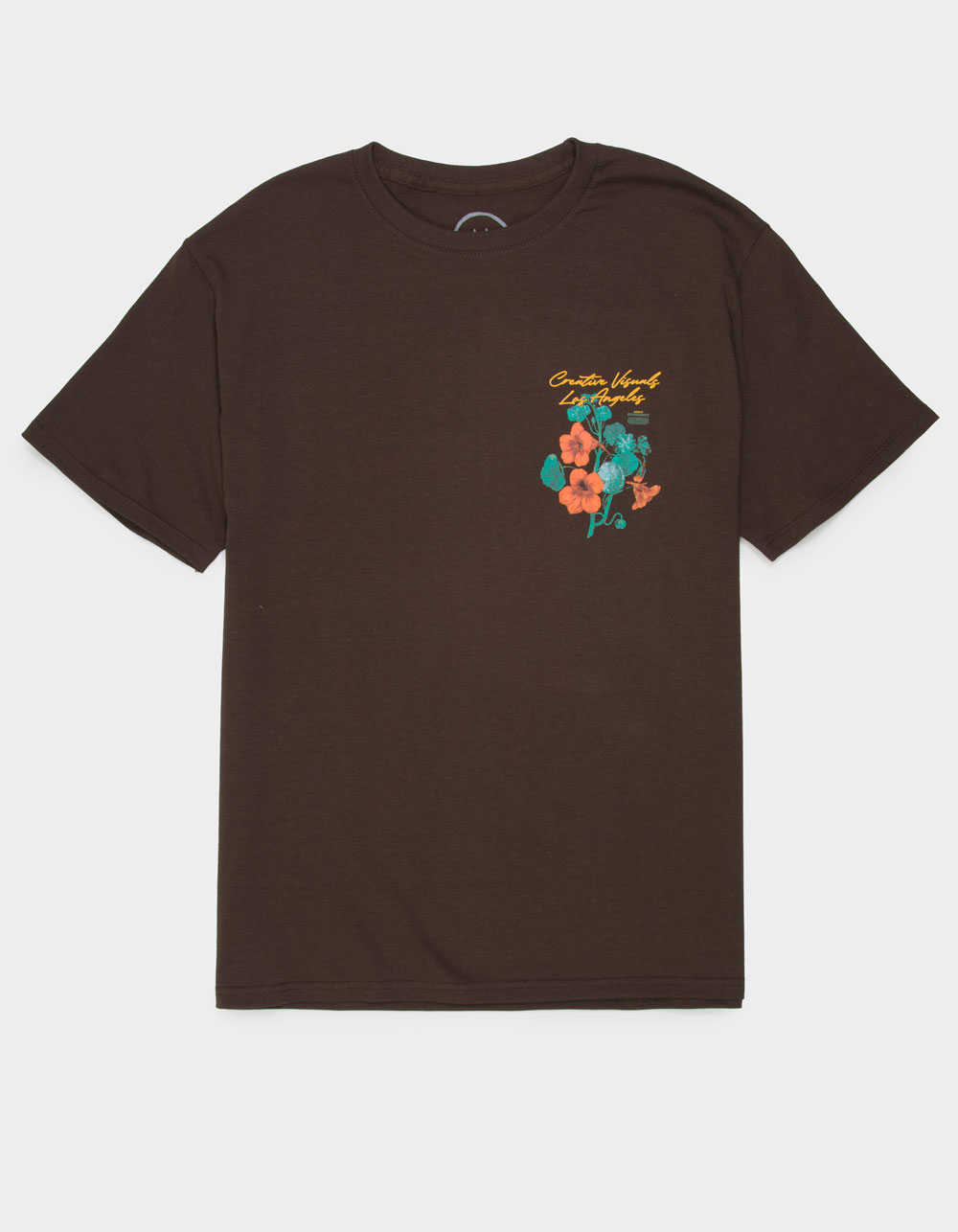 CVLA Petals Mens Tee - BROWN