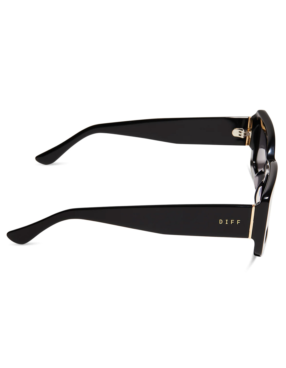 DIFF EYEWEAR Indy Womens Polarized Sunglasses - BLACK