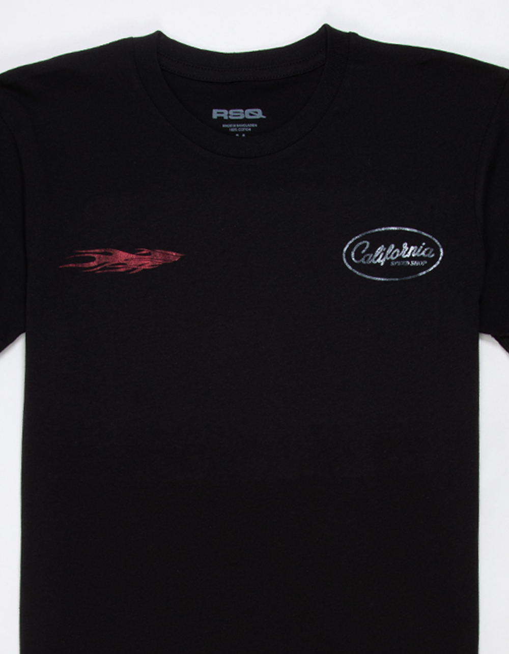 RSQ Boys Cali Speed Shop Tee - BLACK