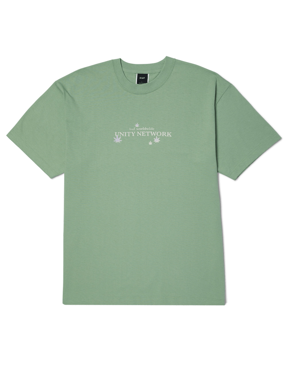 HUF Unity Network Mens Tee - SAGE