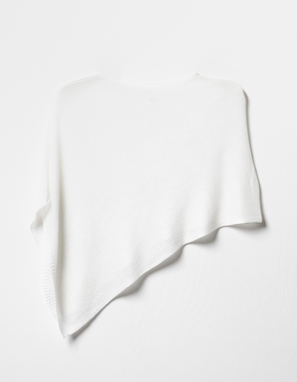 FULL TILT Girls Crop Poncho - CREAM