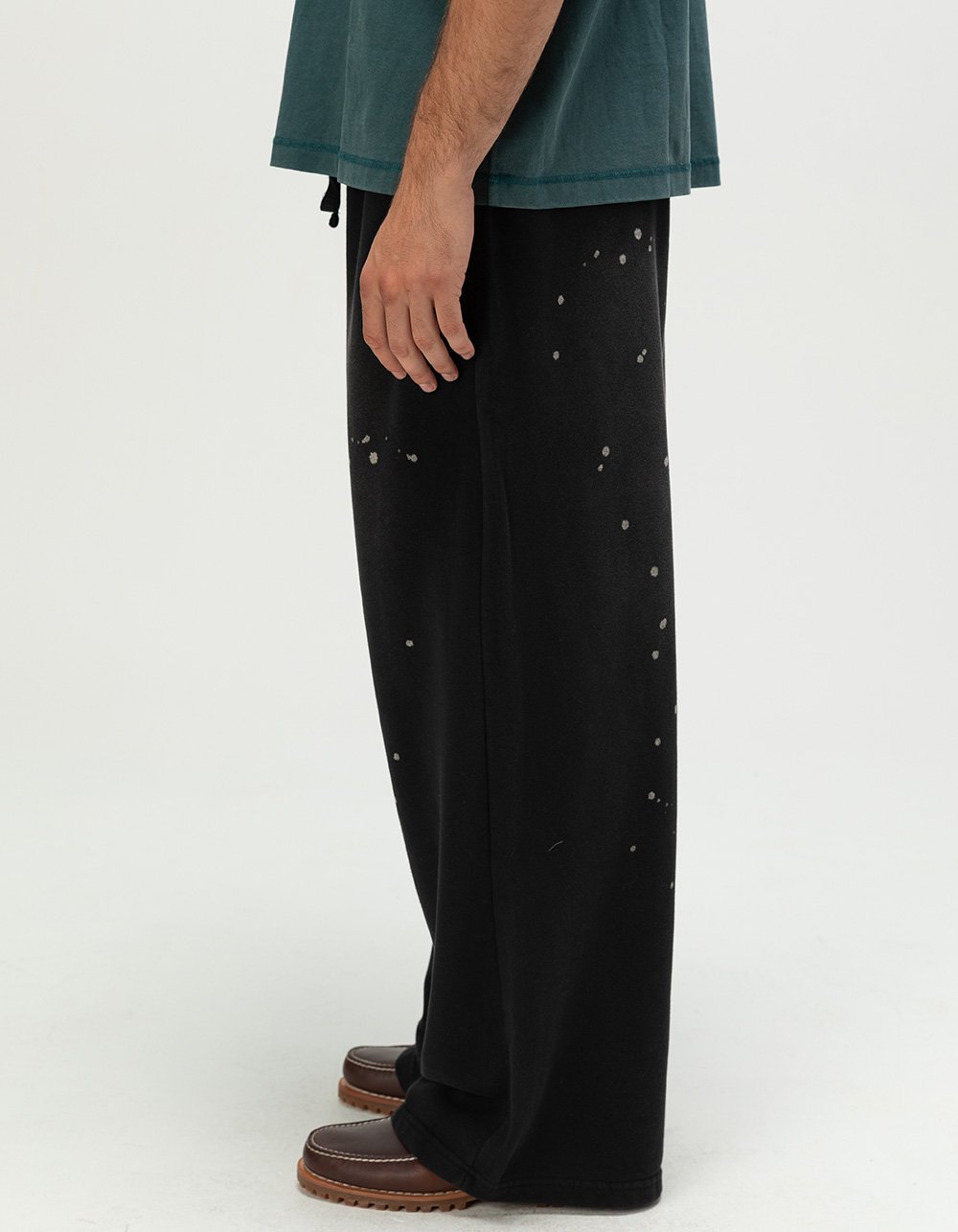 RSQ Mens Ultra Baggy Sweatpants - WASHED BLACK