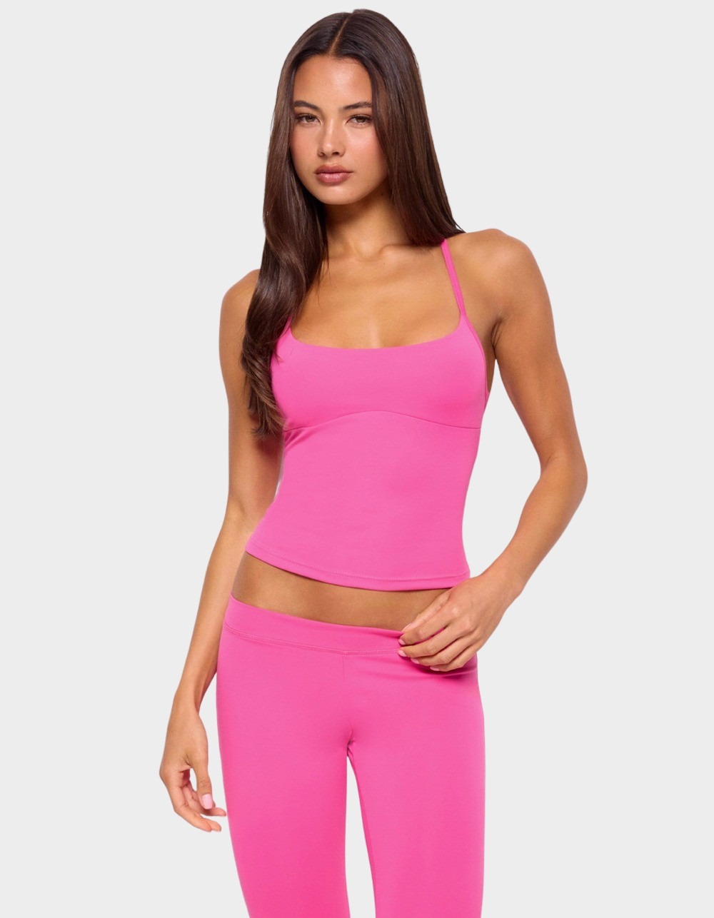 EDIKTED Dafni Scoop Neck Tank Top