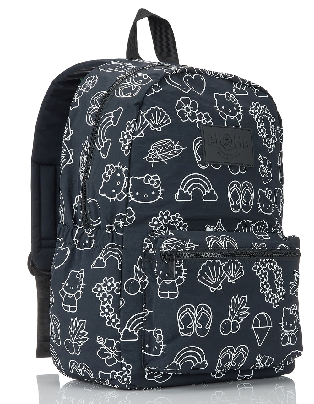 ALOHA Collection x Sanrio Hello Kitty Icons Backpack - BLK/WHT