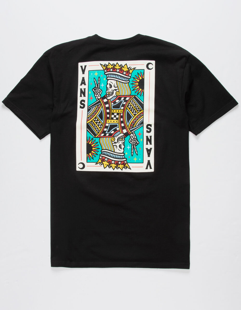 VANS Peace And Luck Mens Tee - BLACK | Tillys