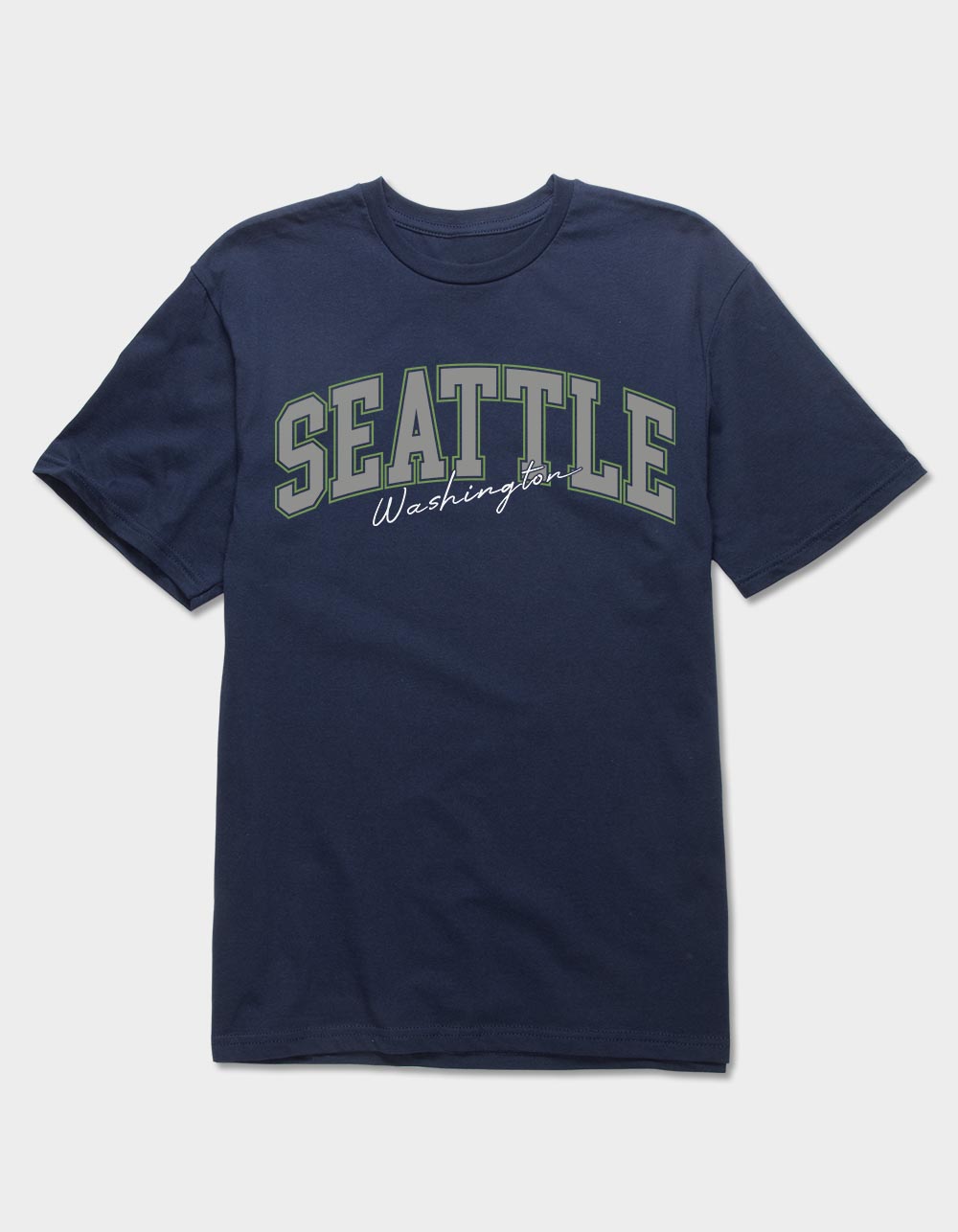 SEATTLE Signature Unisex Tee - NAVY