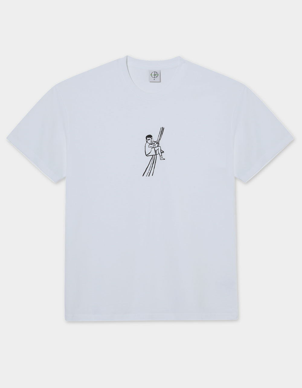 POLAR SKATE CO. Im Dane Mens Tee - WHITE