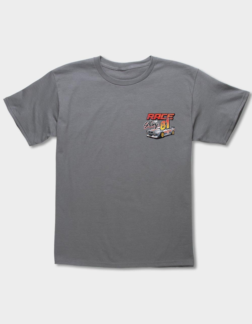 AUTO Race For Glory Unisex Kids Tee - CHARCOAL