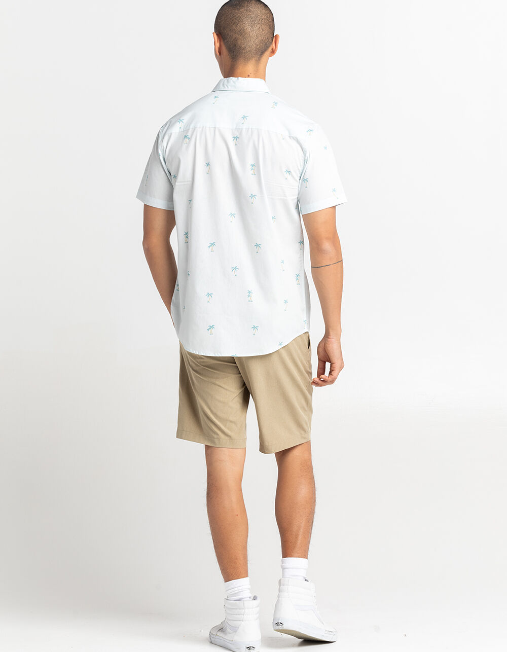RSQ Mens Hybrid Shorts - DK KHAKI