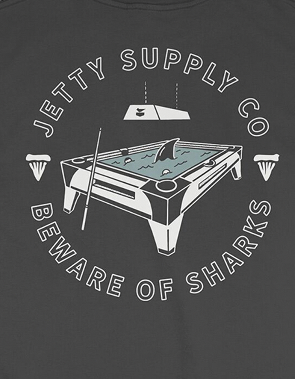 JETTY Poolshark Mens Tee - BLACK