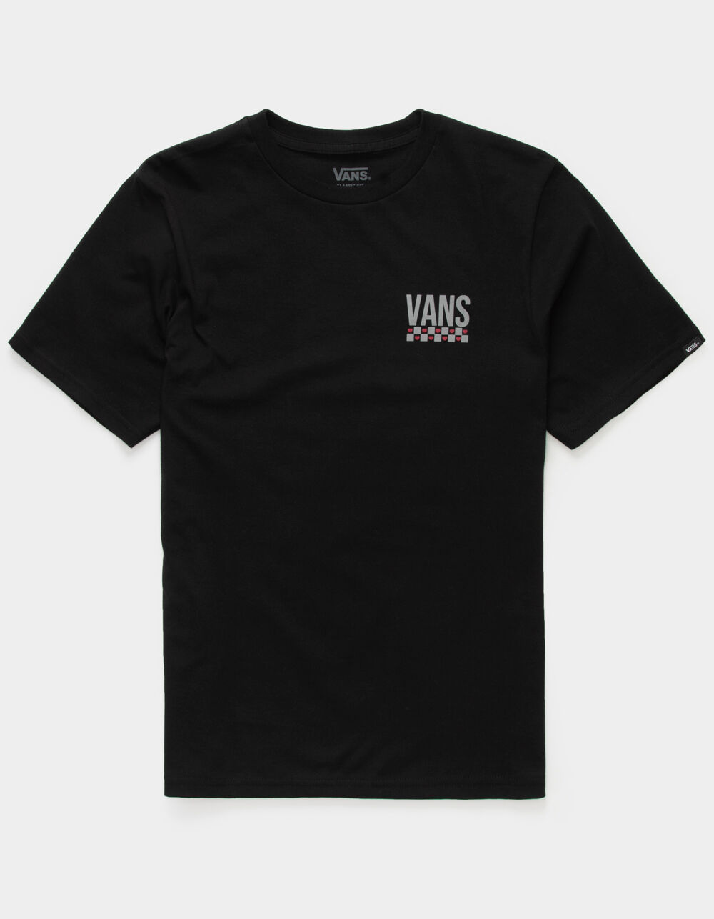 VANS OTW Check Stack Boys T-Shirt - BLACK | Tillys
