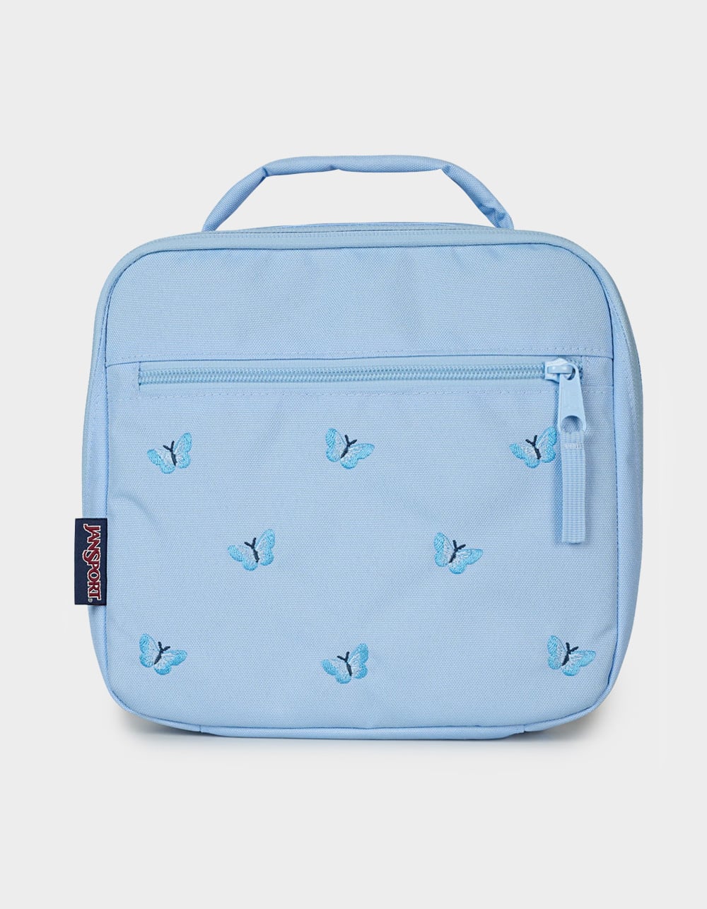 JANSPORT Lunch Break Lunch Bag - TINY BUTTERFLIES BLUE