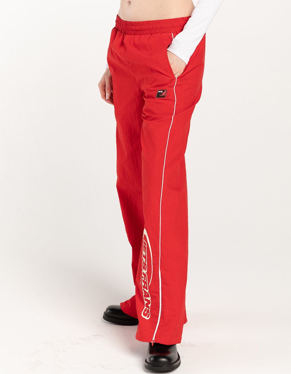 IETS FRANS Icon Womens Track Pants - RED