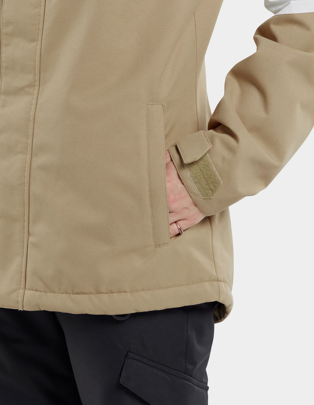 VOLCOM Bolt Womens Insulated Snow Jacket - DK KHAKI