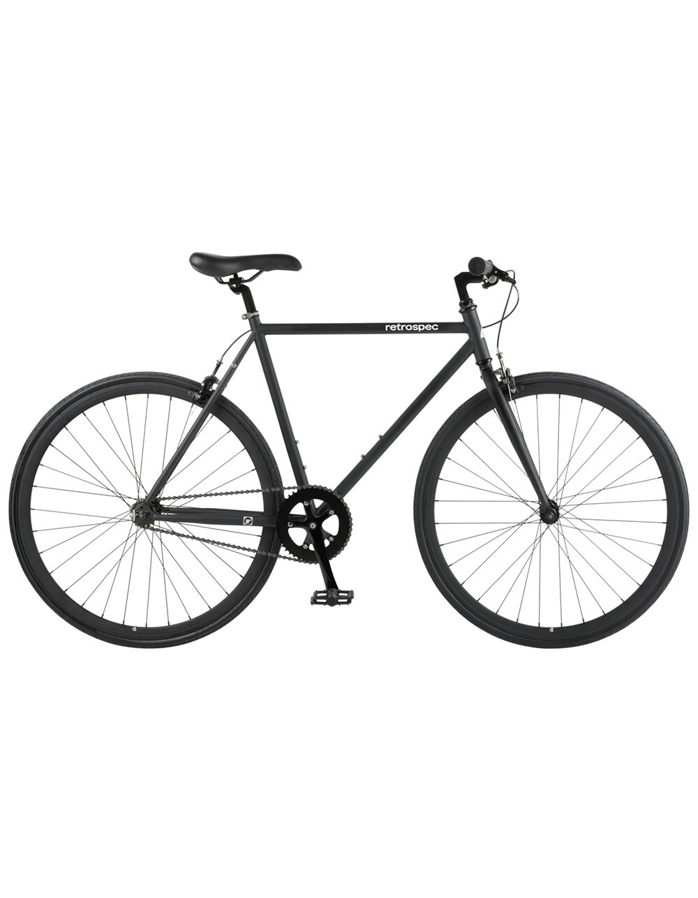 RETROSPEC Tillys Exclusive Harper Fixed Gear Bike BLACK Tillys