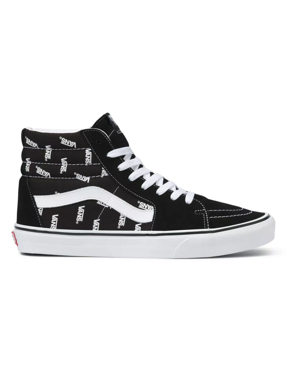 VANS Sk8Hi Black & True White Shoes BLACK/WHITE Tillys