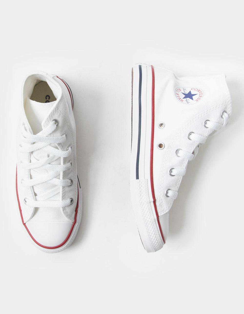 CONVERSE Chuck Taylor All Star High Top Kids Shoes - WHITE