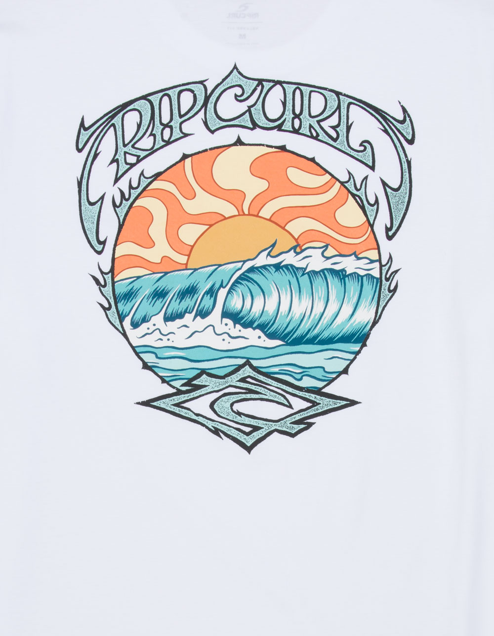 RIP CURL Hazey Days Mens Relaxed Tee - WHITE