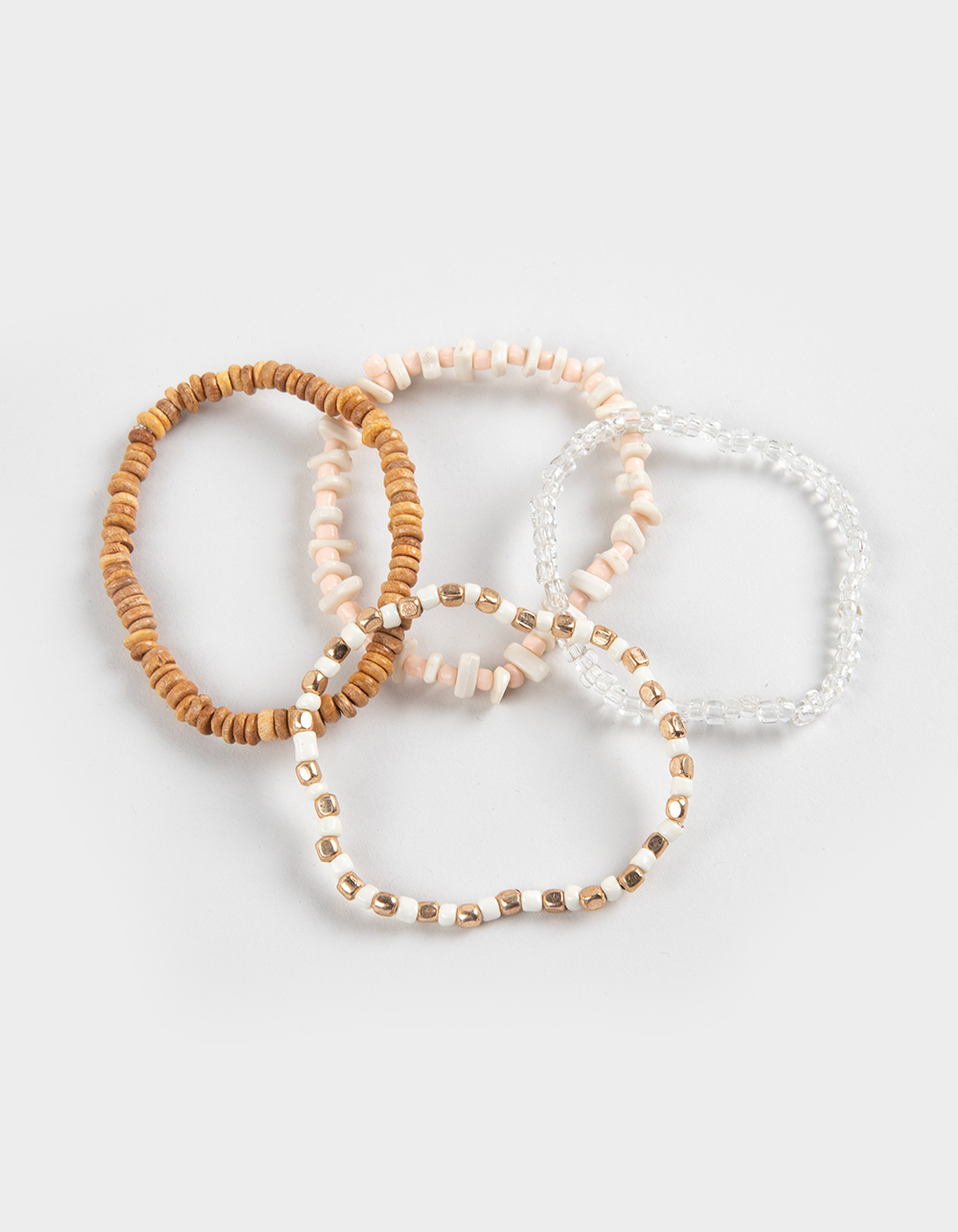 FULL TILT 10 Pack Beaded Bracelets - MULTI