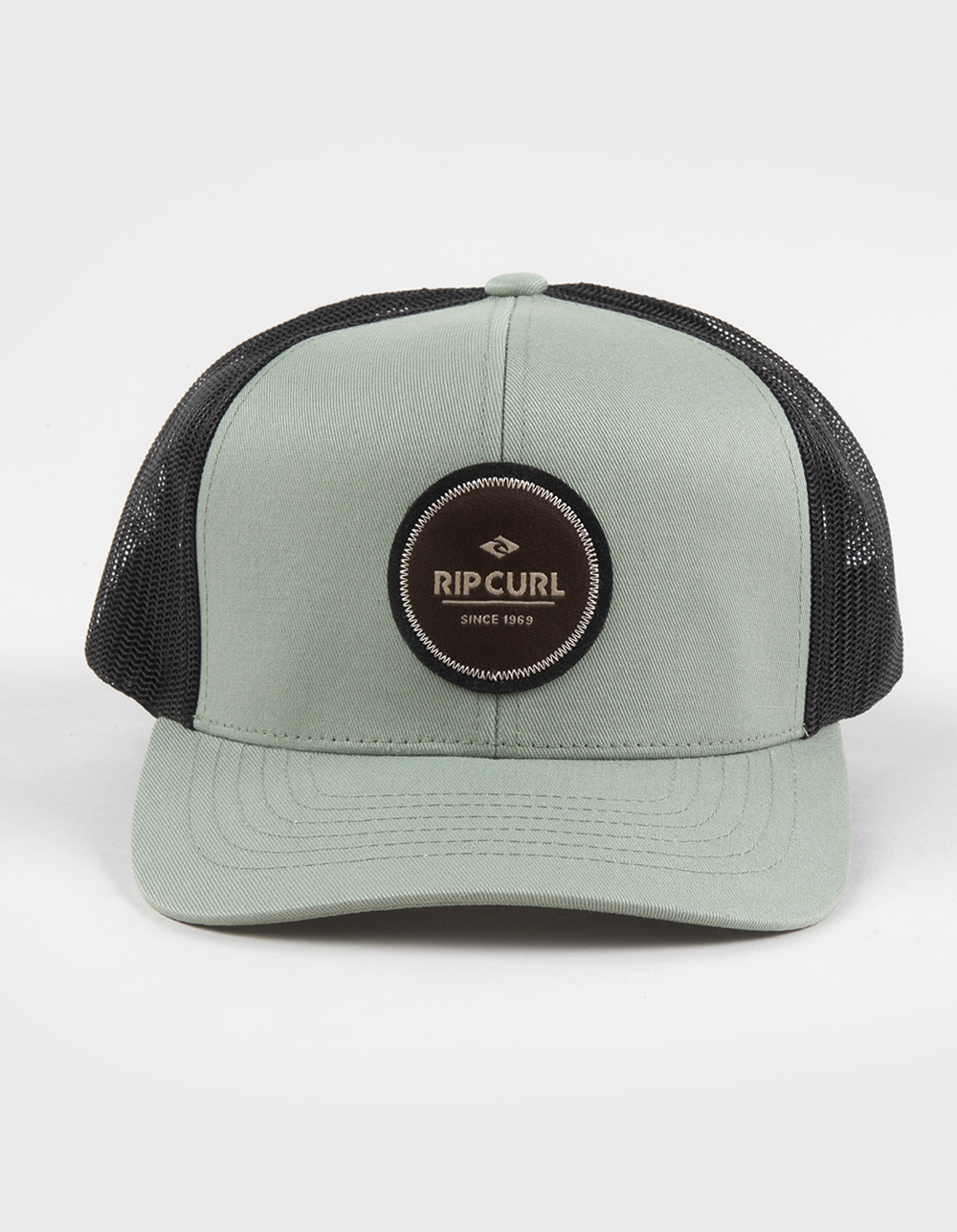 RIP CURL Routine Curve Trucker Hat - SAGE