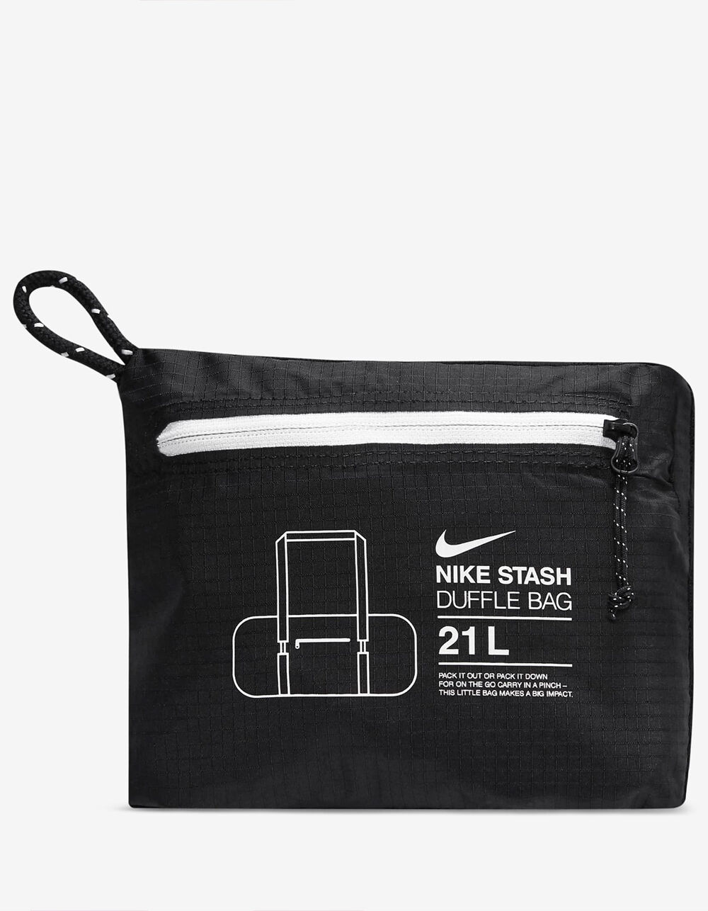 NIKE Stash Duffle Bag BLACK Tillys