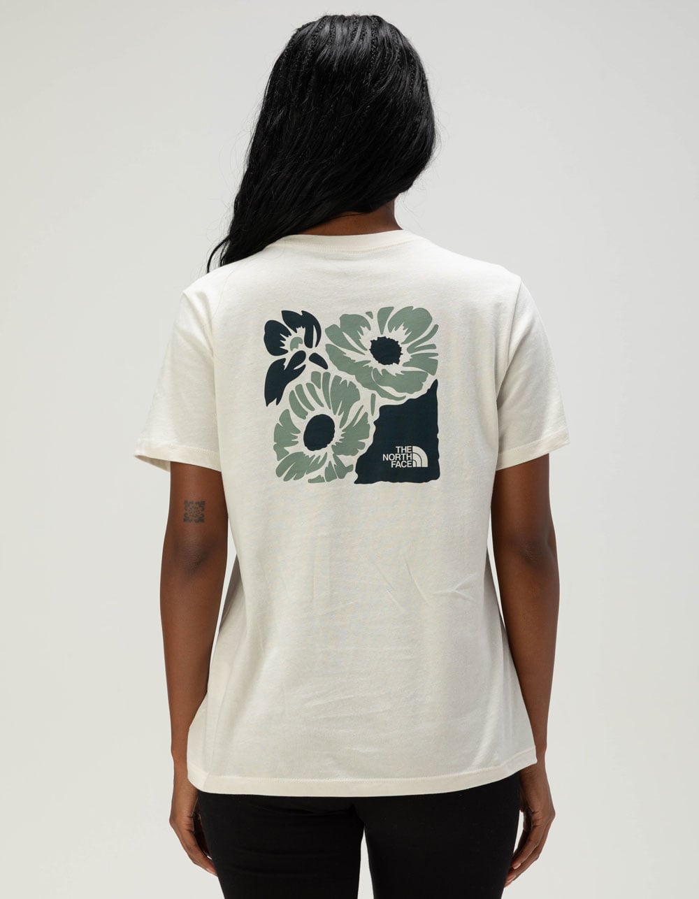 THE NORTH FACE Sibi Floral Womens Tee - WHITE