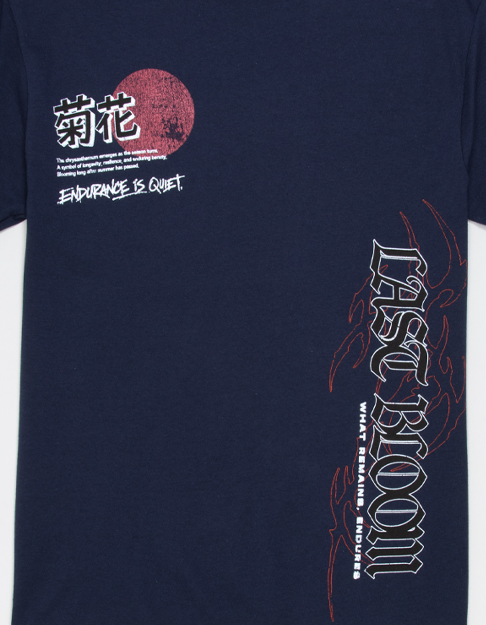 CVLA Last Bloom Mens Tee - NAVY