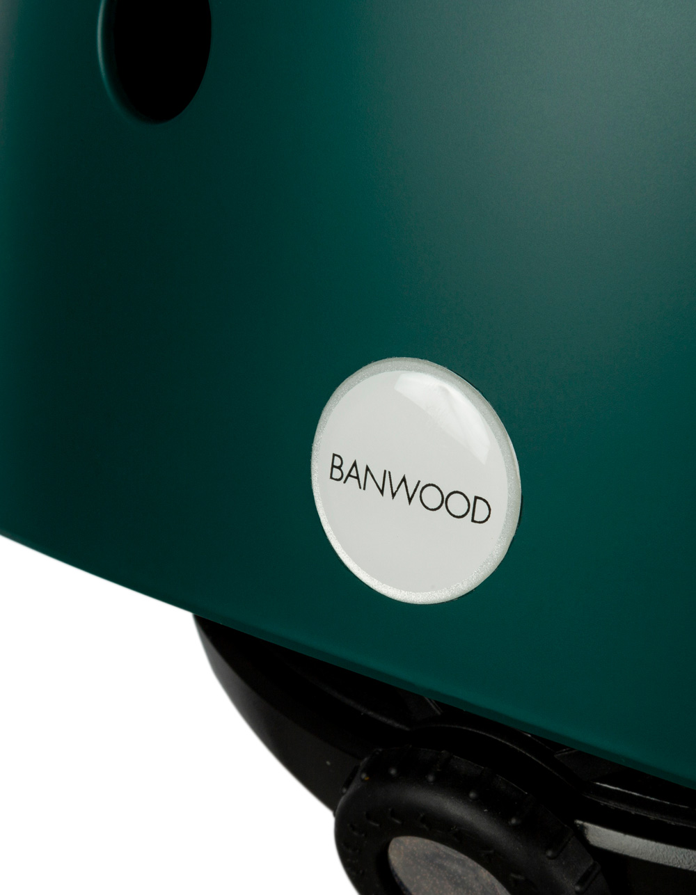 BANWOOD Kids Helmet - DK GREEN