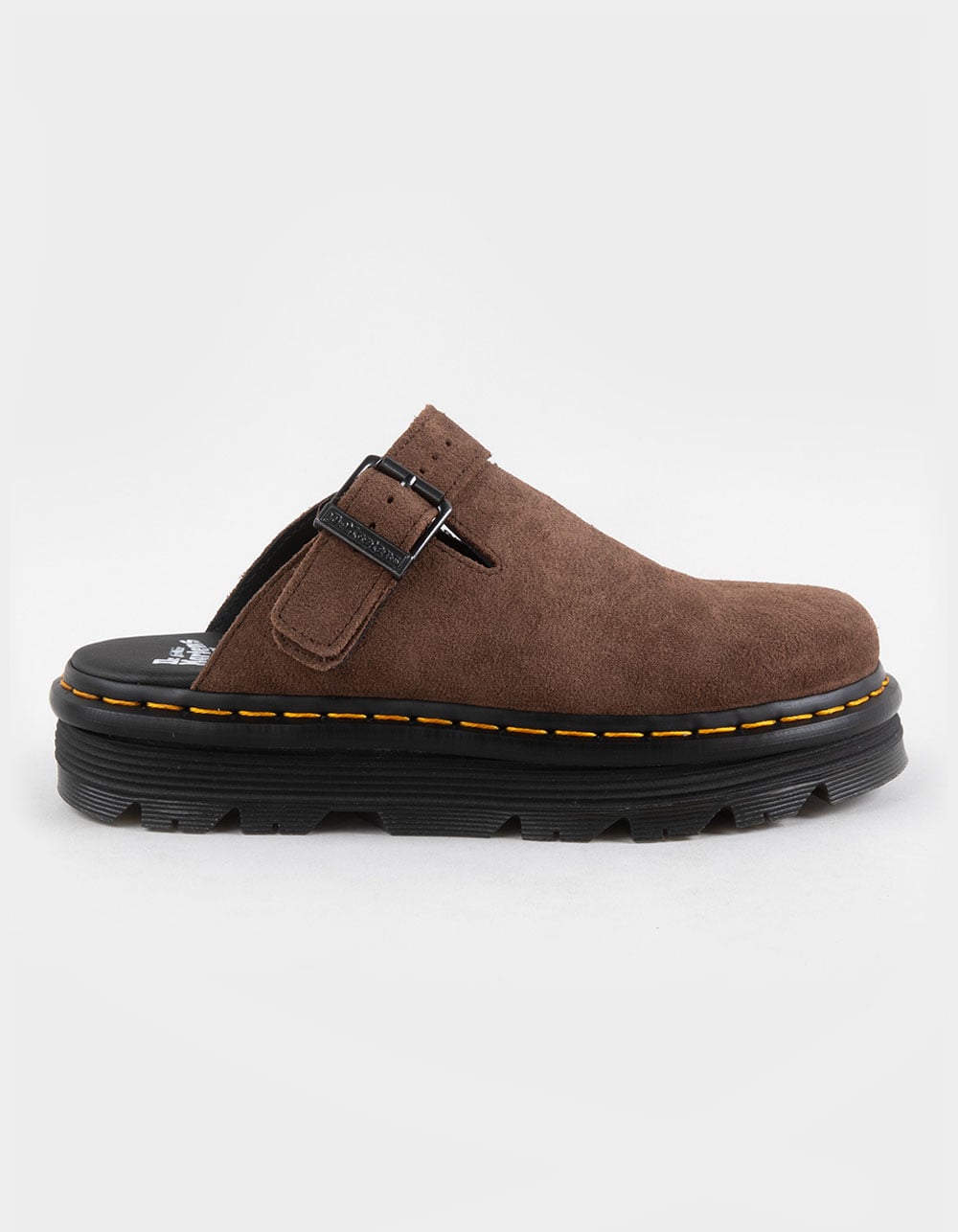 DR. MARTENS Zebzag Womens Mules - BROWN COMBO