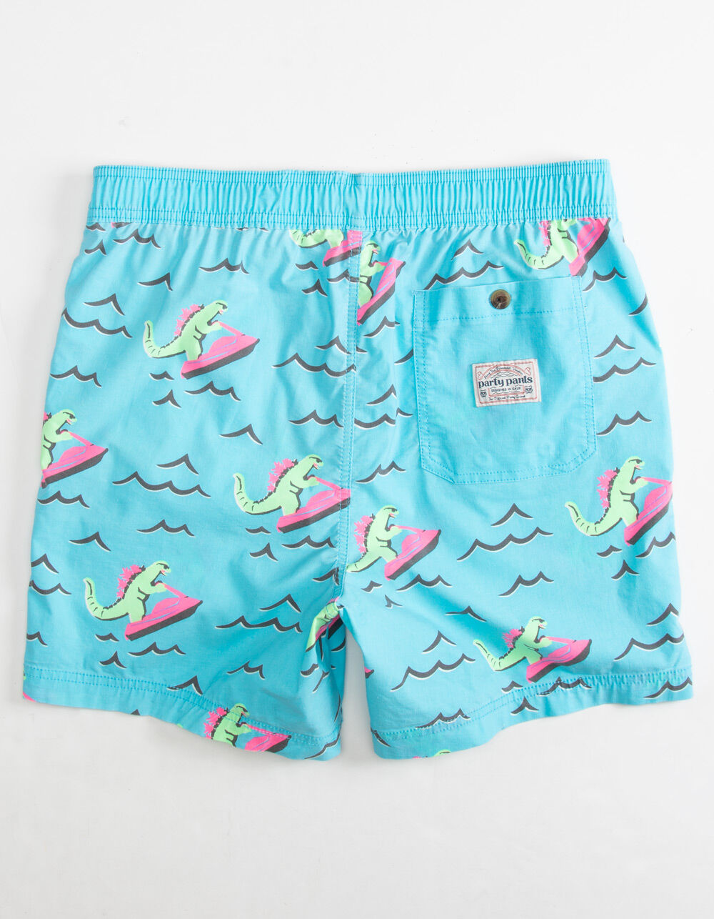 PARTY PANTS Rip Zilla Mens Volley Shorts - ELECTRIC BLUE | Tillys