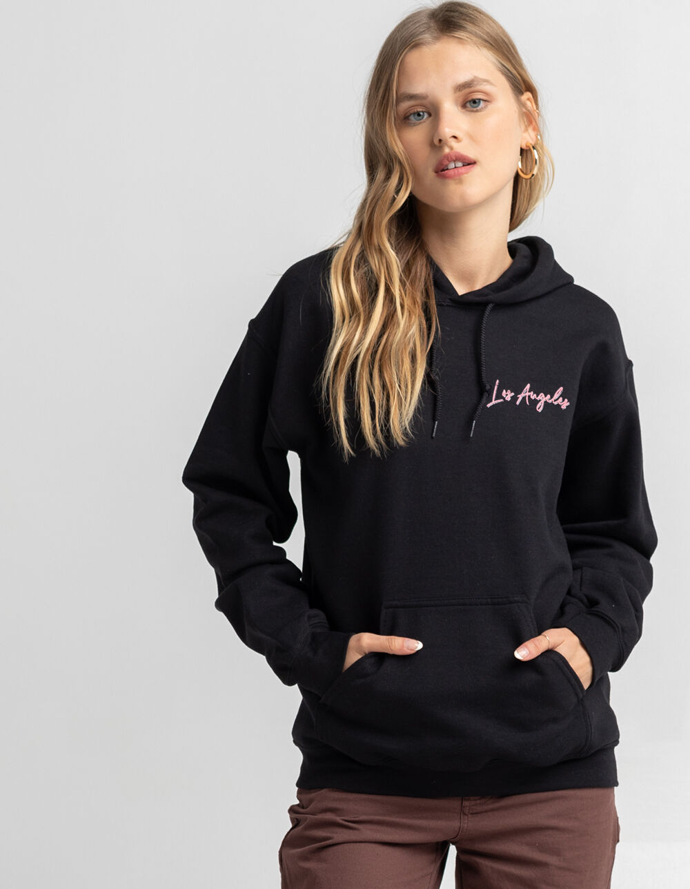 FULL TILT Motorcycle Womens Hoodie BLACK Tillys
