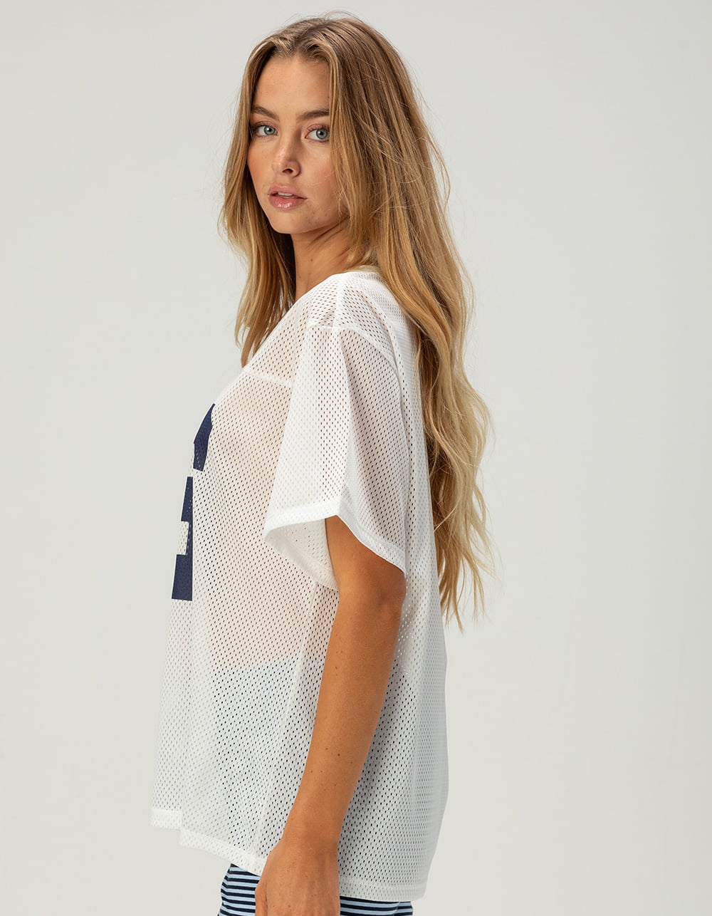 RSQ Womens 76 Jersey - WHITE