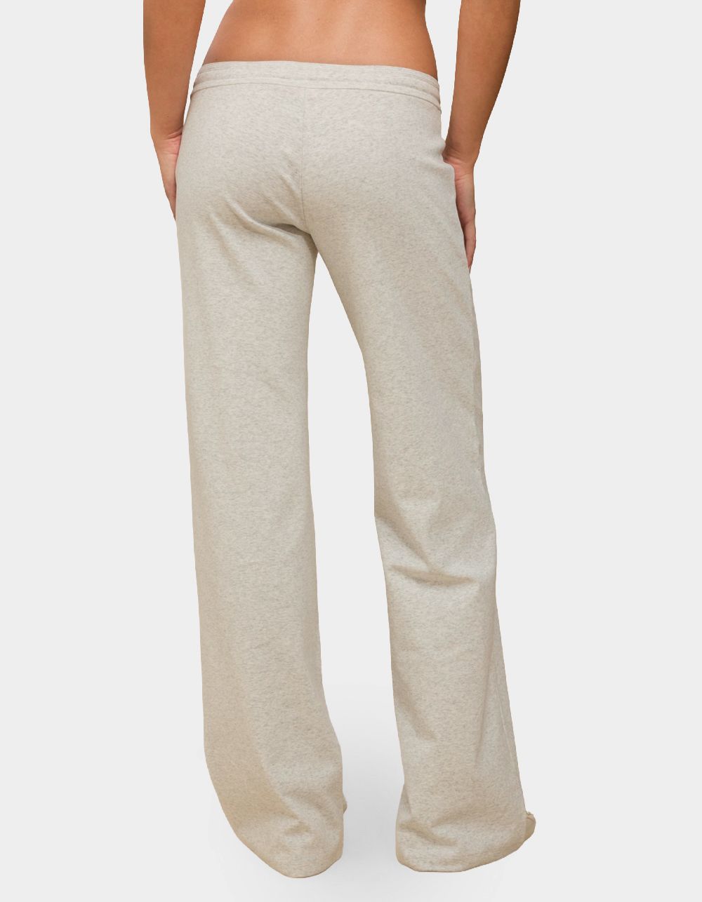 EDIKTED Claudia Straight Leg Pants - GRAY