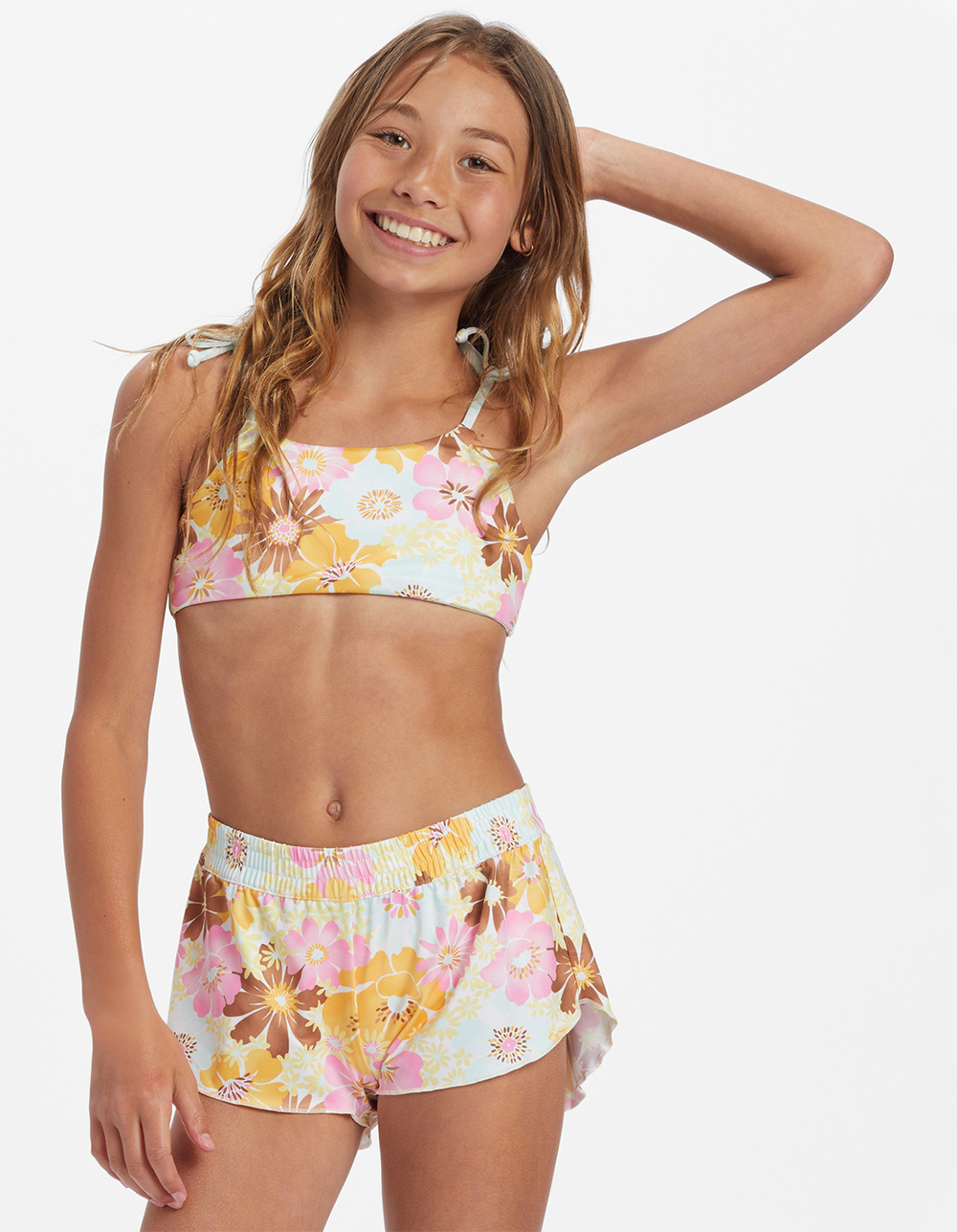 Girls Dahlia Sustainable Swim Short Made in Australia - 😎 Bon+Co