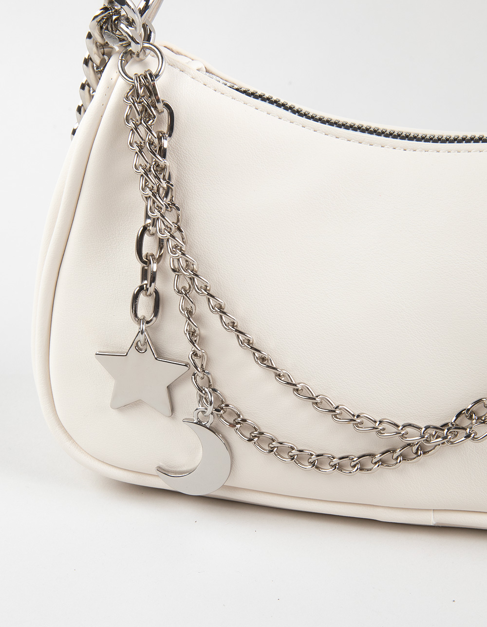 Celestial Chain Shoulder Bag - IVORY