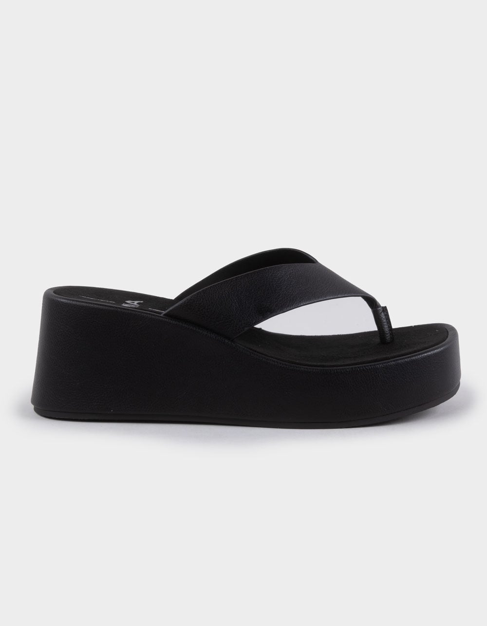 MIA Niccola Womens Platform Sandals - BLACK