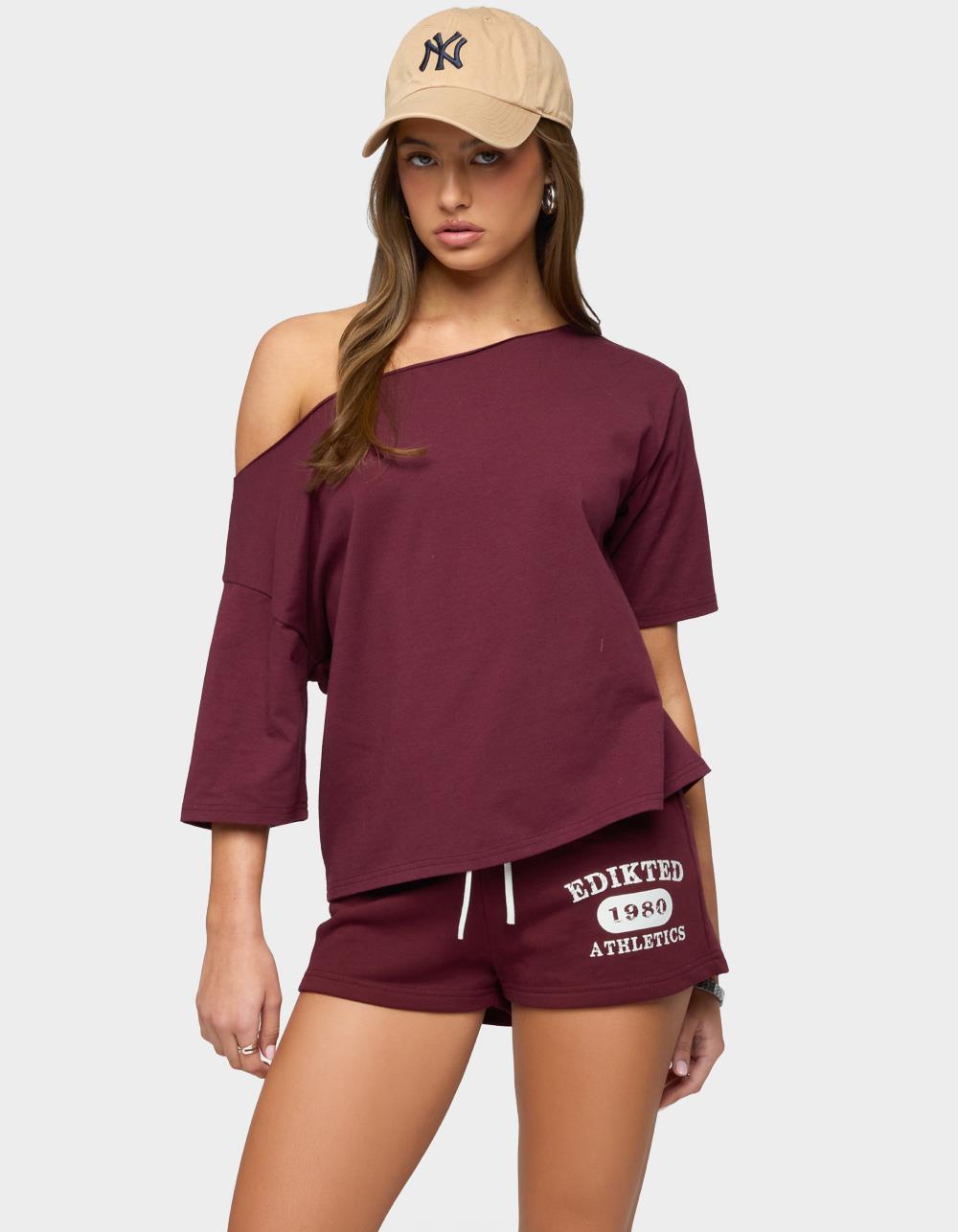 EDIKTED Davida Off Shoulder Top