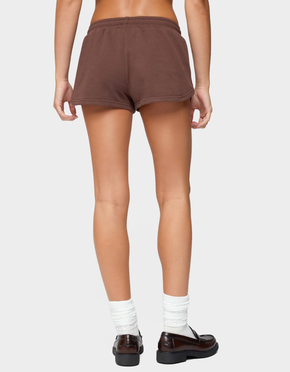 EDIKTED Kordelia Shorts - BROWN