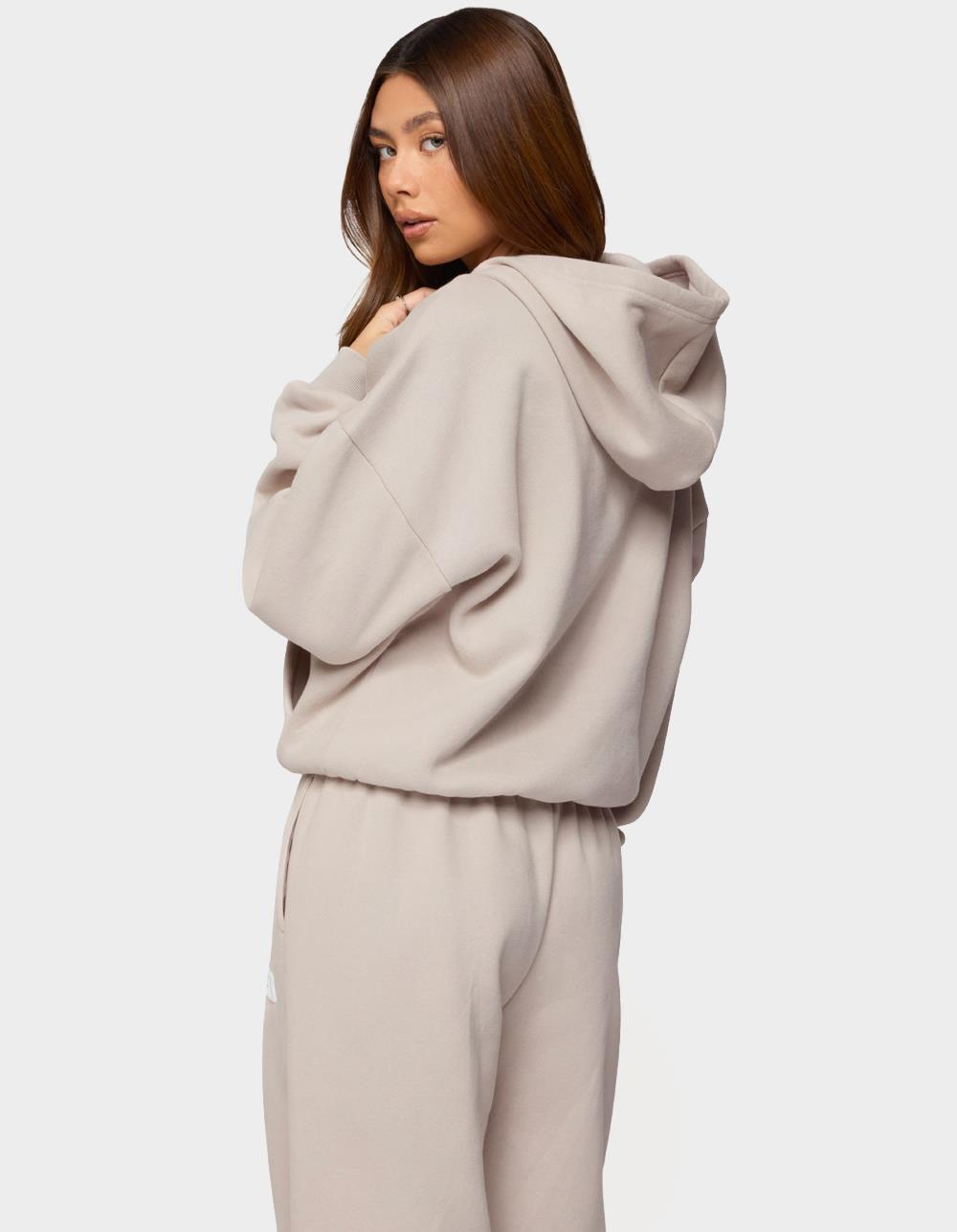 Edikted LA Hoodie - BEIGE