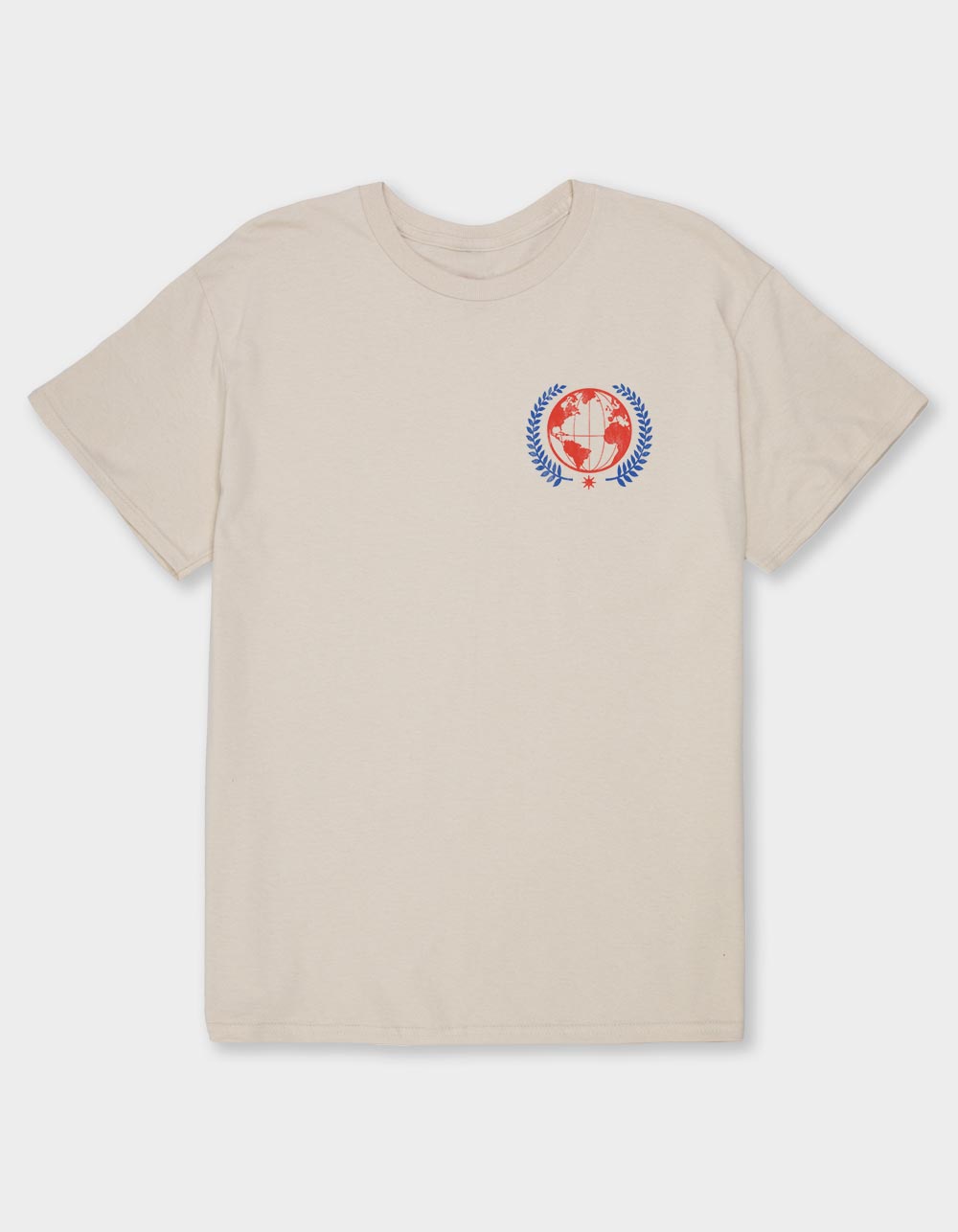 GLOBE World Travelers Club Unisex Tee - SAND