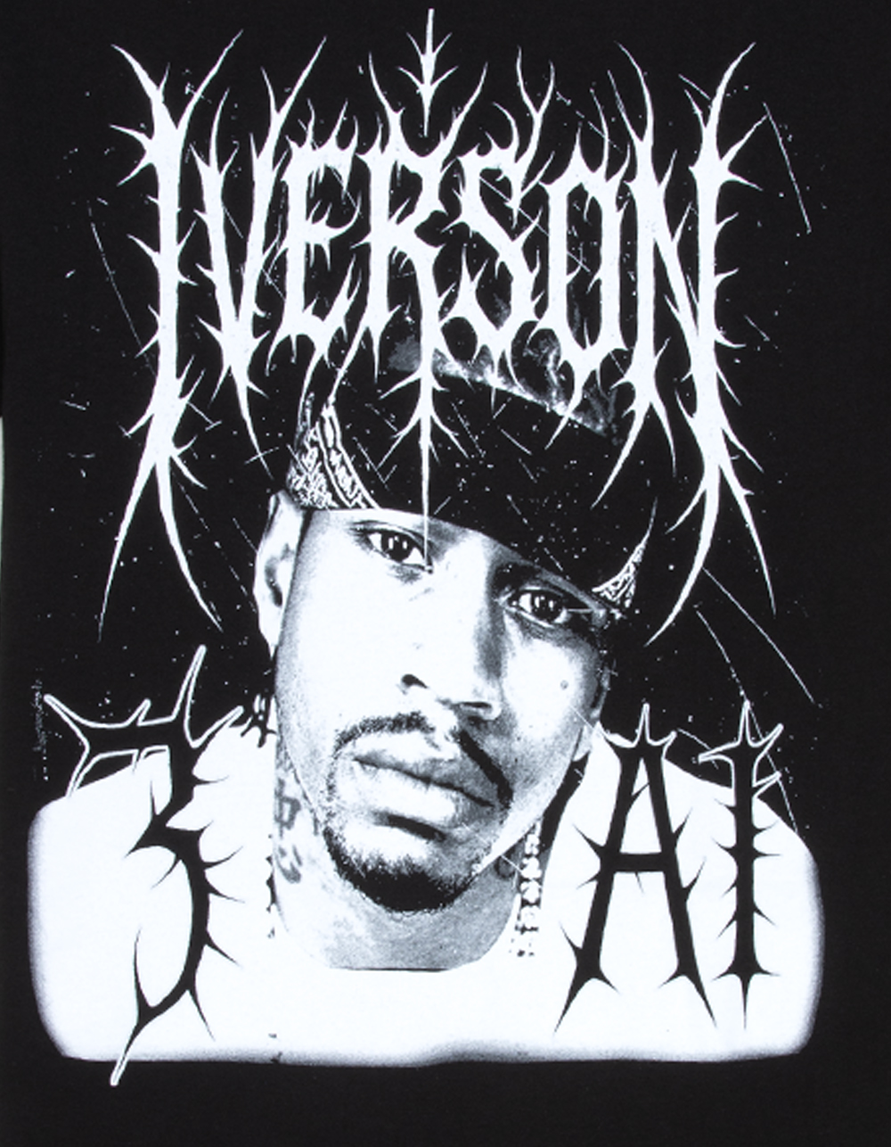 Allen Iverson Boys Tee - BLACK