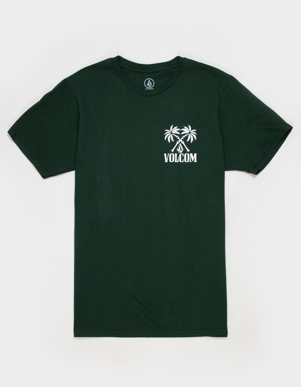 VOLCOM Double Cross Mens Tee - GREEN