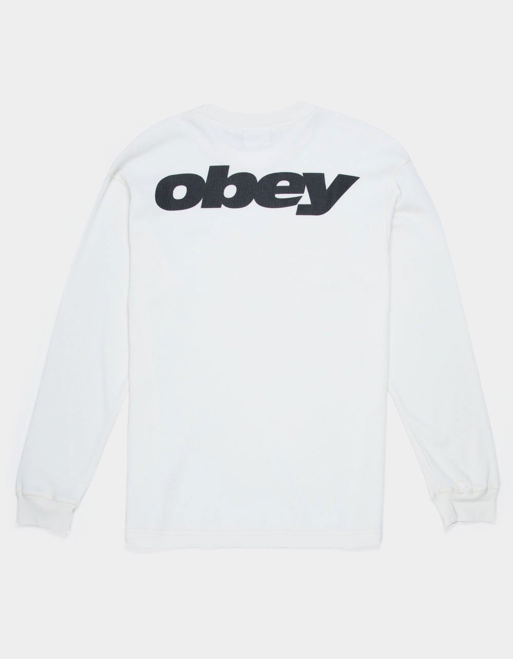 OBEY League Mens Thermal - WHITE