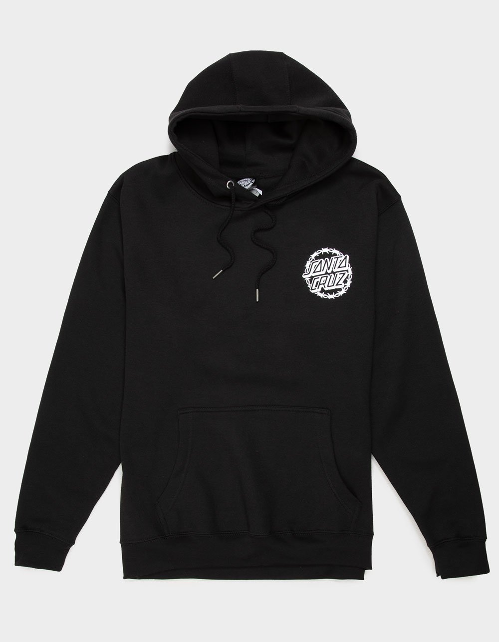 SANTA CRUZ Barbed Opus Dot Mens Hoodie - BLACK