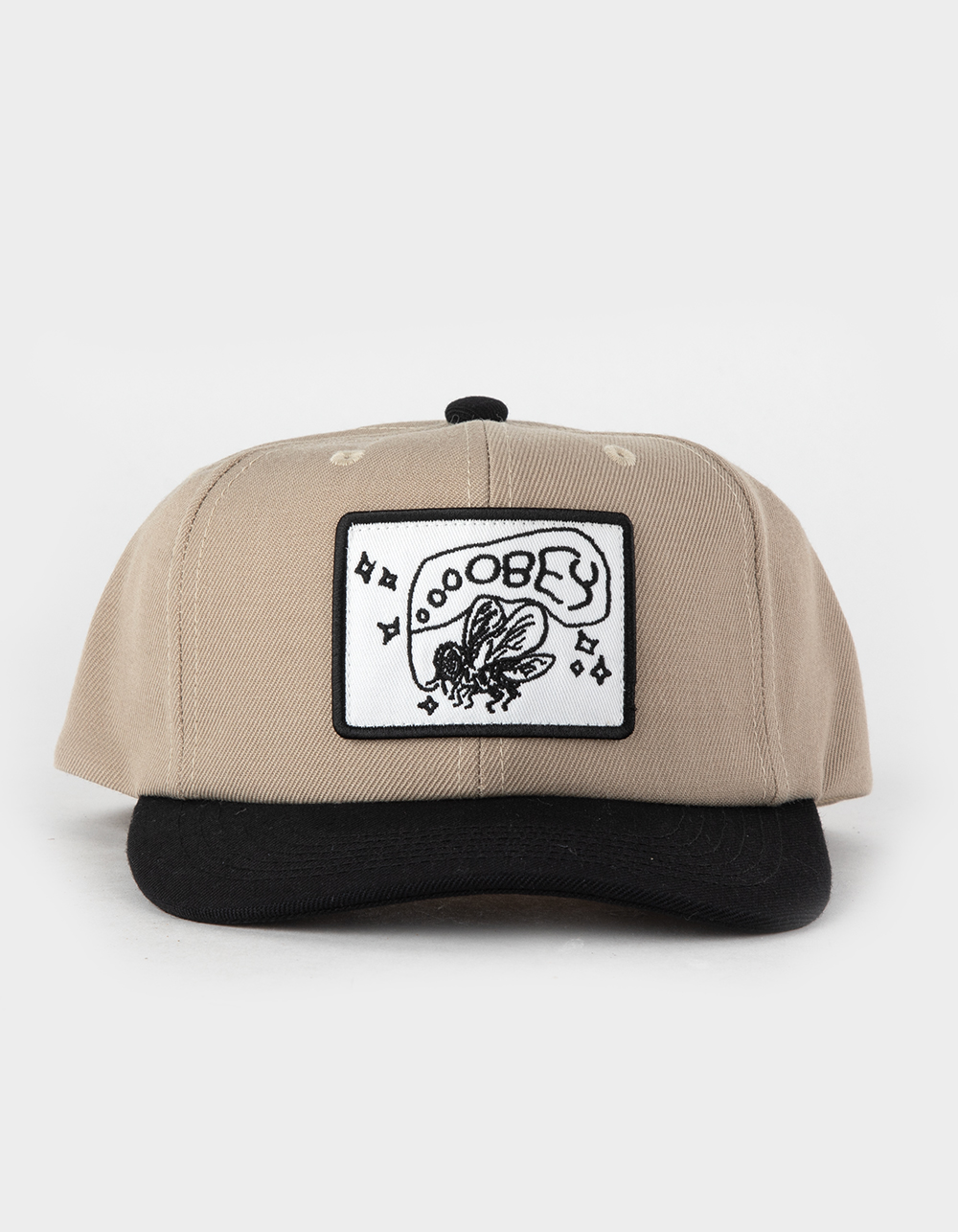 帽子 Obey Sunshine 6 Panel Khaki Snapback Hat Obey Sunshine 6 Panel Khaki Snapback Hat